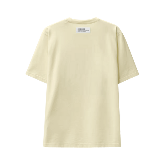 MAD LABS LOS ANGELES T-SHIRT - TAN image 1