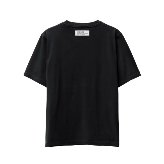 MAD LABS MELTING LOGO T-SHIRT - BLACK image 1