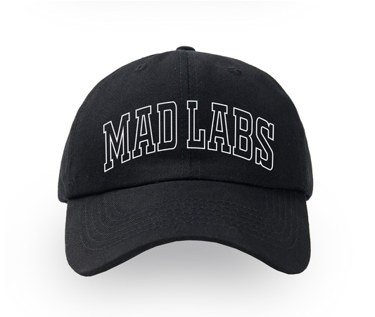 MAD LABS EST 2019 MESH SNAPBACK HAT - BLACK image 0