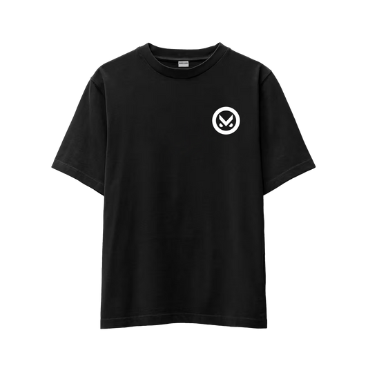 MAD Mad Face LOGO T-SHIRT - BLACK image 0