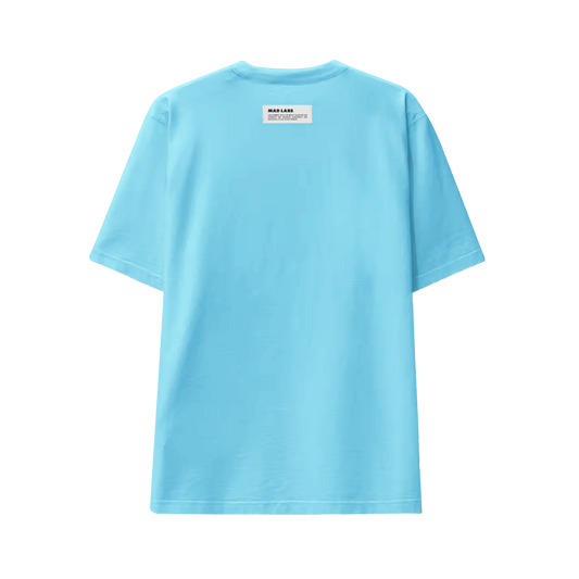 MAD LABS ORIGINAL LOGO T-SHIRT - BLUE image 1