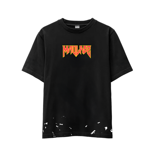 MAD LABS METAL LOGO T-SHIRT – BLACK image 0
