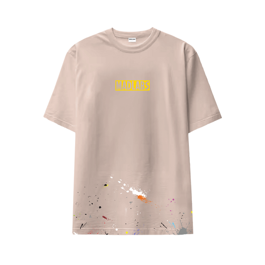 MAD LABS PAINT SPLATTERED T-SHIRT - WASHED GRAY (LIMITED EDITION) image 0